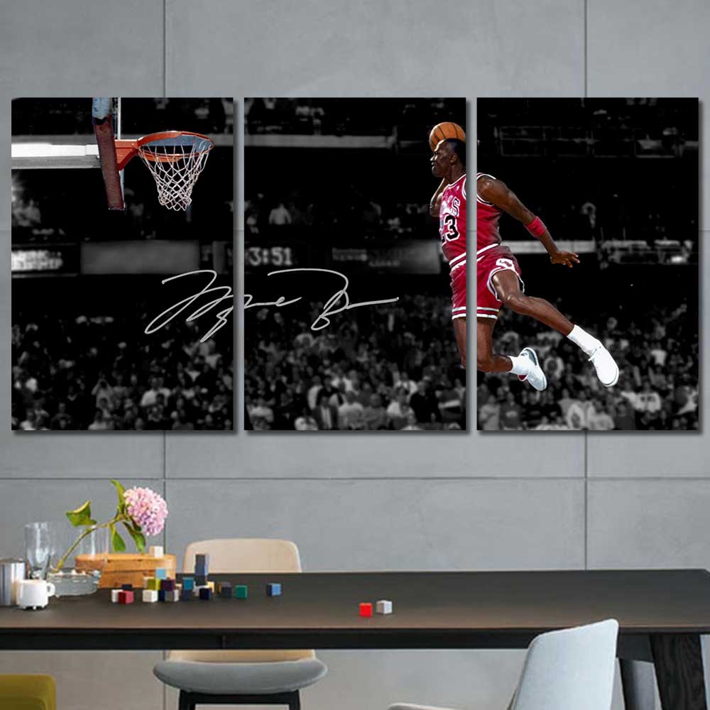 NBA Michael Jordan Airman Motivational Wall Art Printable Home