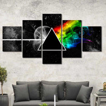 Pink Floyd Framed Canvas Home Decor Wall Art Multiple Choices 1 3 4 5 Panels