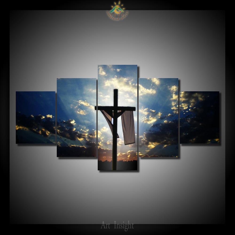 Easter Cross Jesus Christian Canvas - The Force Gallery