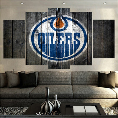 Edmonton Oilers Hockey Canvas - The Force Gallery