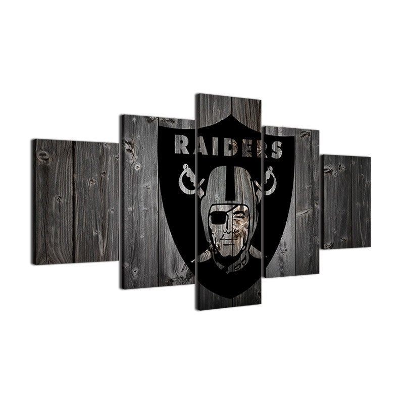 Las Vegas Raiders Skull Large Wood Sign