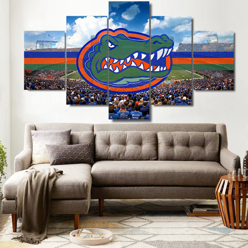 Florida-Gators-Football-Player-College-Wall-Art - College Wall Art