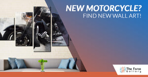 New Motorcycle? Find New Wall Art!
