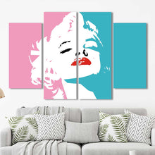 Abstract Marilyn Monroe Framed Canvas Home Decor Wall Art Multiple Choices 1 3 4 5 Panels