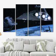 Star Destroyer Star Wars Framed Canvas Home Decor Wall Art Multiple Choices 1 3 4 5 Panels