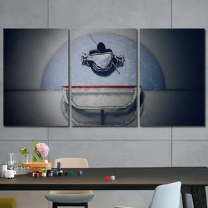Ice Hockey Goalie Framed Canvas Home Decor Wall Art Multiple Choices 1 3 4 5 Panels