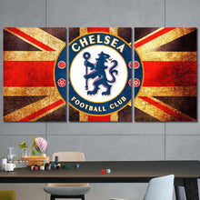 Chelsea Futbol Soccer Club Framed Canvas Home Decor Wall Art Multiple Choices 1 3 4 5 Panels