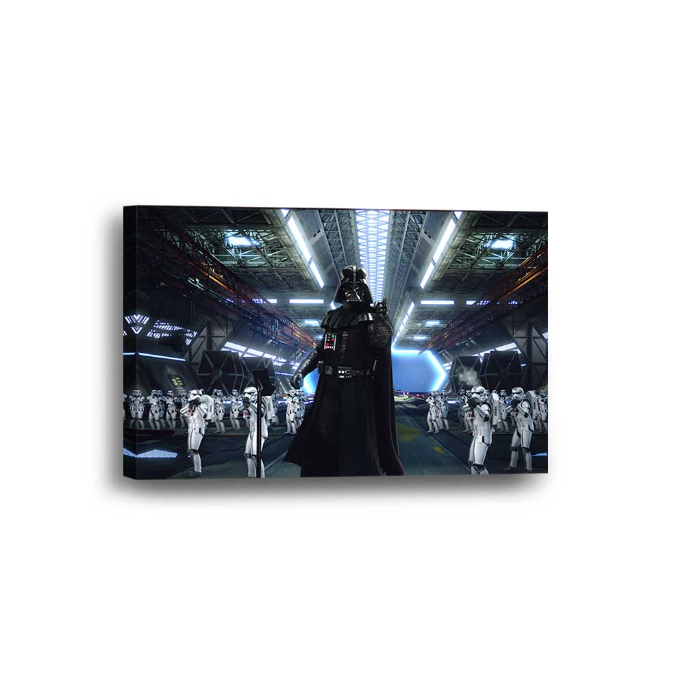 Darth Vader Stormtroopers Framed Canvas Home Decor Wall Art Multiple C ...