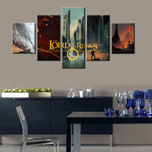 Lord of the Rings Montage Canvas 5 Piece - The Force Gallery