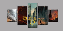 Lord of the Rings Montage Canvas 5 Piece - The Force Gallery