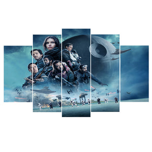 Star Wars Rogue One Montage Canvas - The Force Gallery