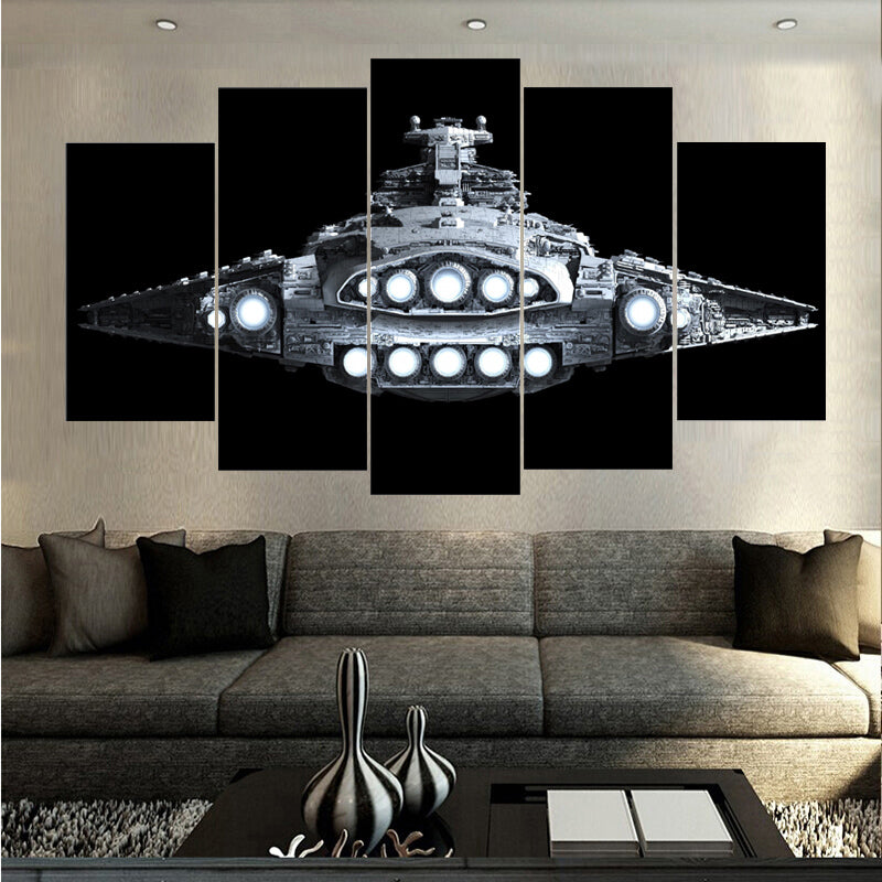 Star Wars Universe Canvas Print Or Wall Art – Fantasy Theme, Giclee Quality, Unbranded