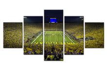 Michigan Wolverines The Big House Stadium Canvas - The Force Gallery