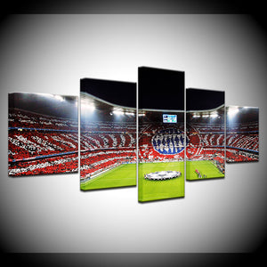 World Cup Soccer Futbol Five Piece Canvas - The Force Gallery