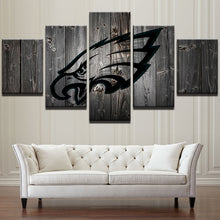 Philadelphia Eagles Football Canvas Barnwood Style - The Force Gallery