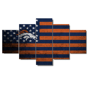 Denver Broncos Football American Flag - The Force Gallery