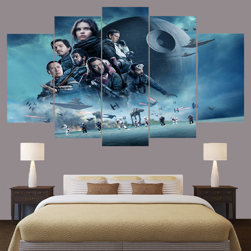 Star Wars Rogue One Montage Canvas - The Force Gallery
