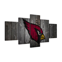 Arizona Cardinals Football Canvas Barnwood Style - The Force Gallery