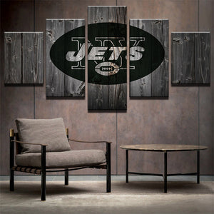 New York Jets Football Canvas - The Force Gallery