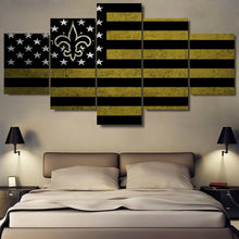 New Orleans Saints Football American Flag - The Force Gallery