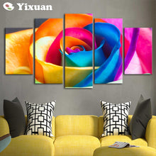 Beautiful Colorful Flower Five Piece Canvas - The Force Gallery