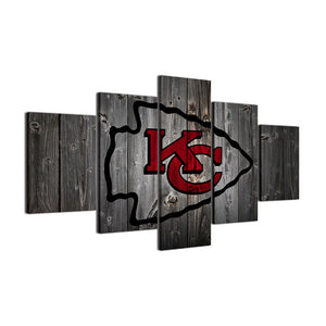 Kansas City Chiefs Football Canvas - The Force Gallery