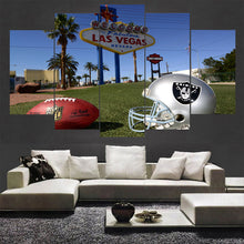 Las Vegas Raiders Football Canvas - The Force Gallery