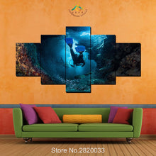 Scuba Diving Ocean Fish Tropical Canvas - The Force Gallery