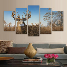 Large Buck Deer Nature Wildlife Canvas - The Force Gallery