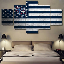 Tennessee Titans Football American Flag - The Force Gallery