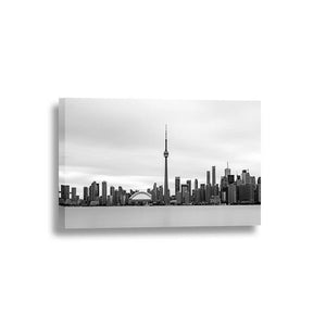 CN Tower Toronto Canada Framed Canvas Home Decor Wall Art Multiple Choices 1 3 4 5 Panels