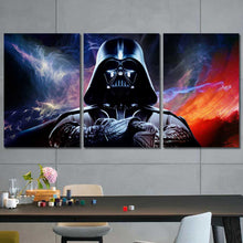 Darth Vader Star Wars Framed Canvas Home Decor Wall Art Multiple Choices 1 3 4 5 Panels