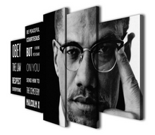 Malcom-X Quote Canvas - The Force Gallery