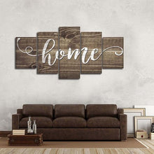 Home Barnwood Look Five Piece Canvas Wall Art Home Decor Multi Panel 5 - The Force Gallery