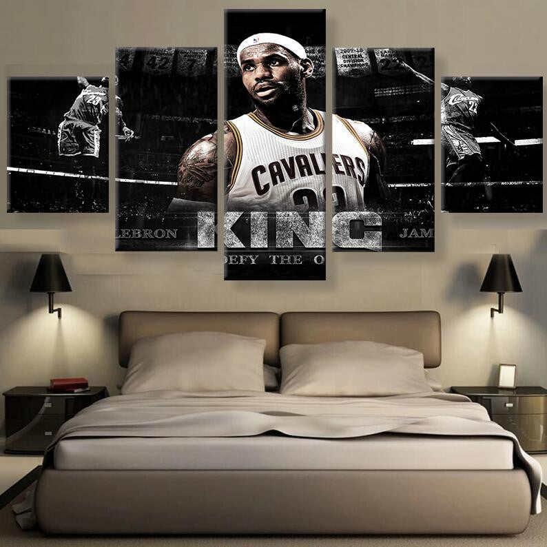 Lebron james hot sale the wall