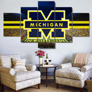 Various College Football Themed Canvases - The Force Gallery
