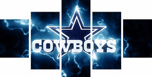 Dallas Cowboys Canvas Print - The Force Gallery