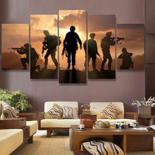 Soldiers Sunset - The Force Gallery