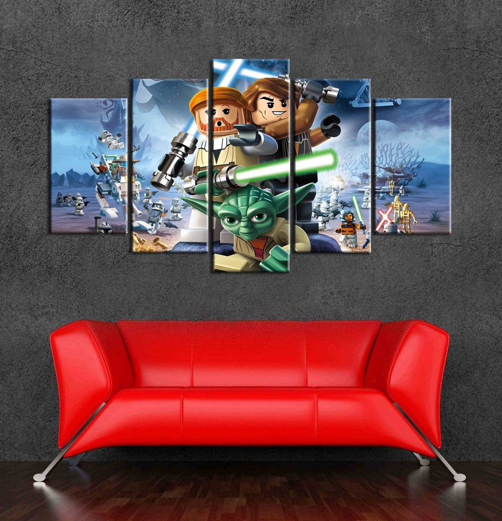 Vaardig partitie wrijving Lego® Star Wars Wall Art - Take Home This Fun Print Today! | The Force  Gallery