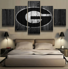 Georgia Bulldogs College Football Canvas Barn Wood style (not actual barnwood) - The Force Gallery