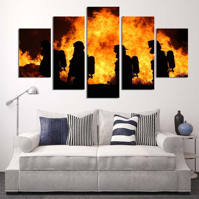 Firefighter Canvas - The Force Gallery