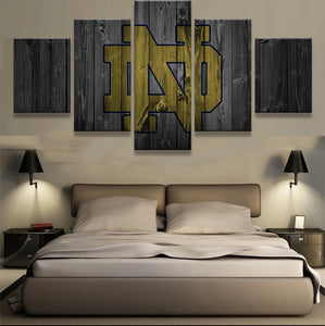 Notre Dame Barn Wood Style Canvas - The Force Gallery