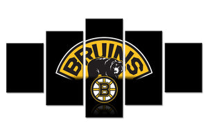 Boston Bruins Hockey Canvas Print - The Force Gallery