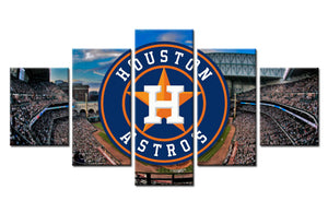 Houston Astros Stadium Canvas Print - The Force Gallery