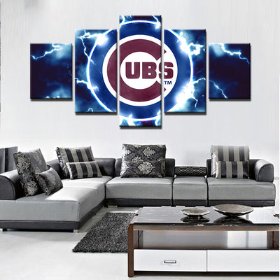 Chicago Cubs Canvas Print - The Force Gallery