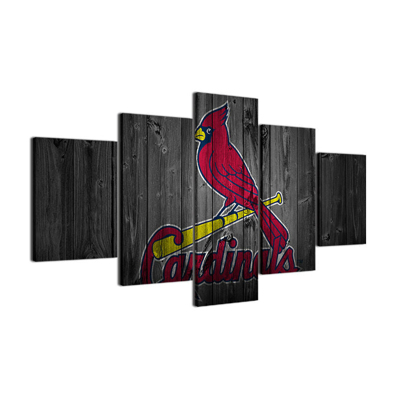 St. Louis Cardinals Wall Canvas - Take Home This Barnwood-Style
