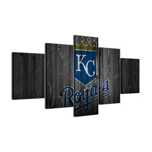 Kansas City Royals Canvas - The Force Gallery