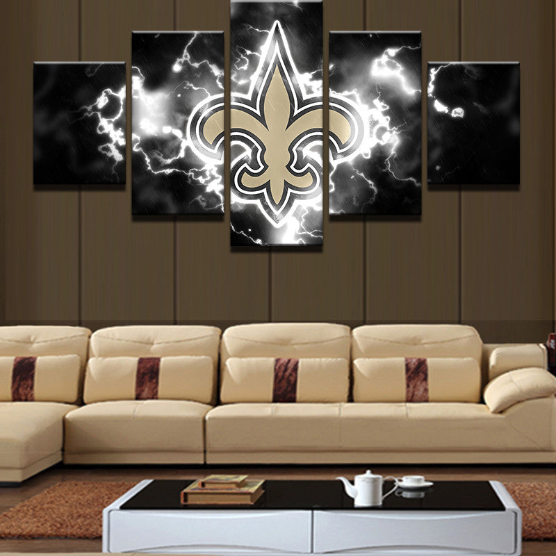 New Orleans Saints Football Canvas Print - The Force Gallery