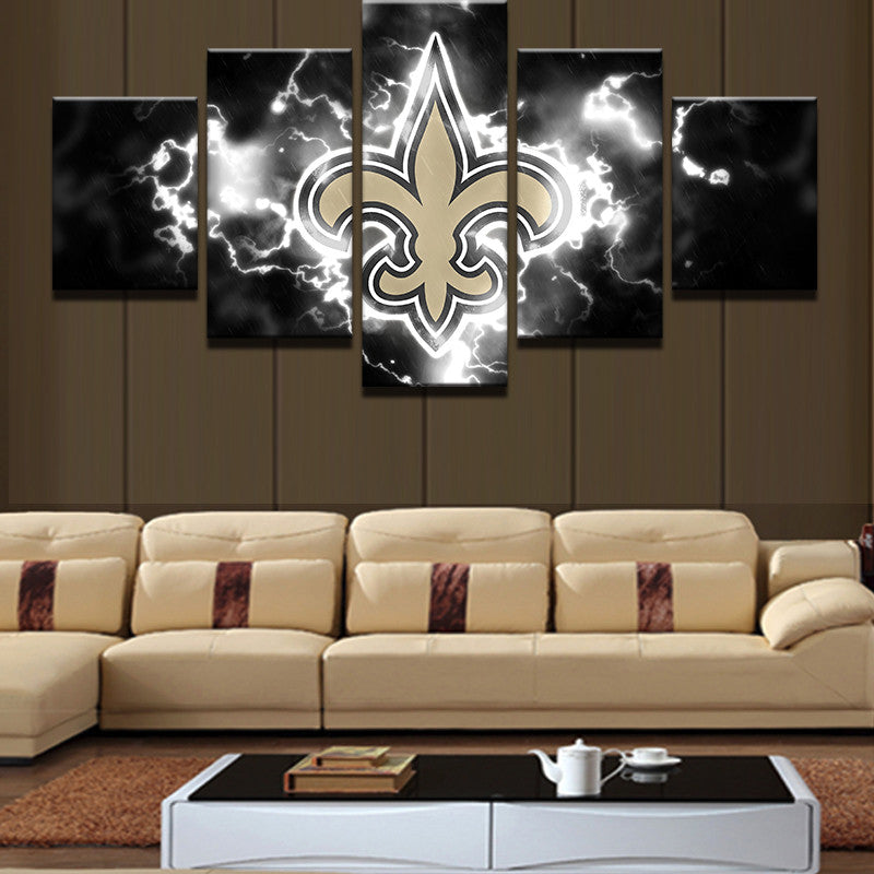 New Orleans Saints NFC south division champions 2020 poster canvas