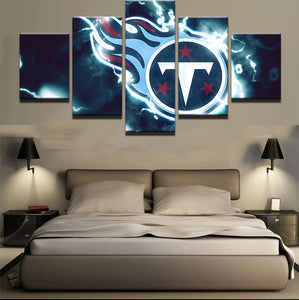 Tennessee Titans Football Canvas Print - The Force Gallery